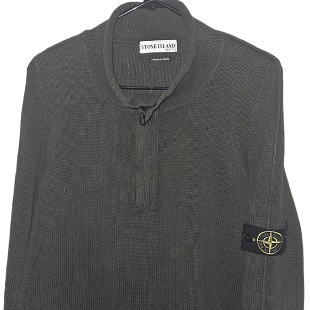 Vtg 90's Massimo Osti | Stone island | Military Issue | Glove Fit Zip sweater